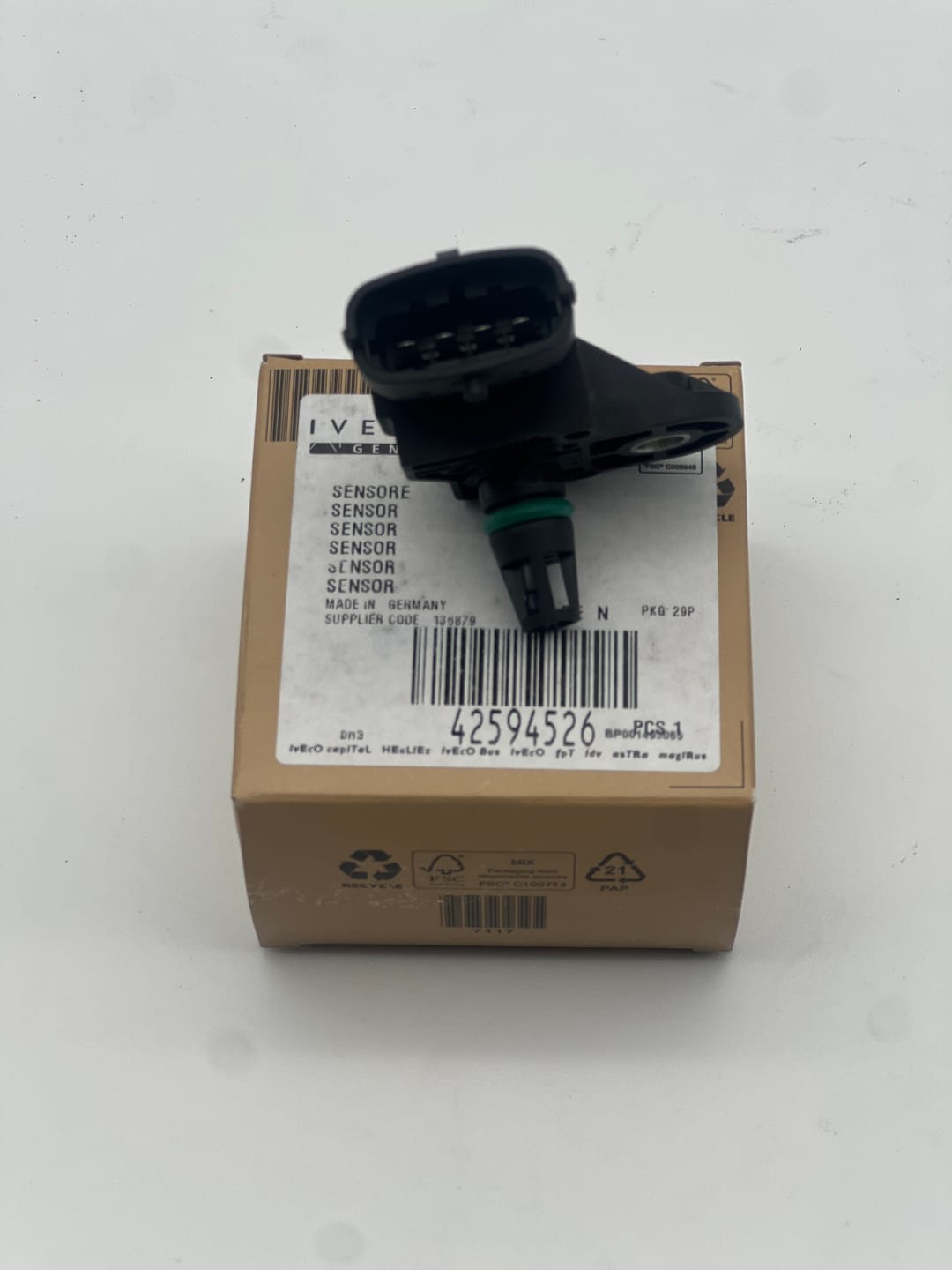 حساس دربرتوري الهواء بدون خيط فراشة 4526 1377 IVECO
